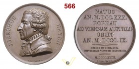 1818 - A Franz Joseph Haydn Br. --- (Br. 1816 BIS) Opus Gatteaux mm 41 Æ qFDC