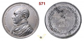 1820 - Eugenio (di Beauharnais), Duca di Leuchtenberg e P.pe di Aichstadt, alle Scienze e alle Arti Br. --- (Br. 1832 BIS) - inedita Opus manca mm 34 ...