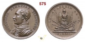 1821 - Eugenio Vicerè d'Italia Br. 1837 Opus manca mm 14 Æ FDC
