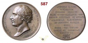 1823 - N. Tiolier a B. Duvivier Br. 1870 Opus N.P. Tiolier mm 41 Æ SPL+