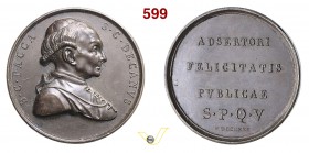 1830 - Al Cardinale Pacca, Pro-Segr. di Stato Pio VII Br. ---- (Br. 1892 TER) Opus Caputi mm 34 Æ SPL