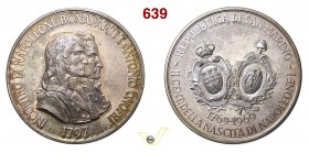 1969 - Astuccio di 2 medaglie Repubblica San Marino per bicentenario nascita di Napoleone (incontro di B. con Antonio Onofri - 1797) Br. --- (Br. 2133...