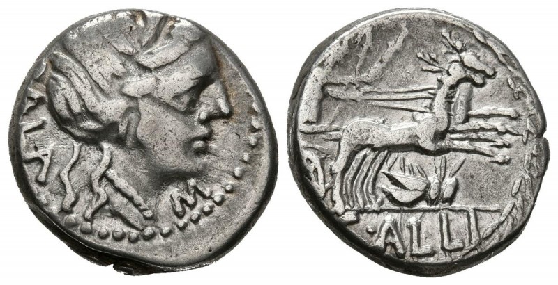 GENS AELIA. Denario. (Ar. 3,87g/16mm). 92 a.C. Roma. (FFC 101; Crawford 336/1c)....