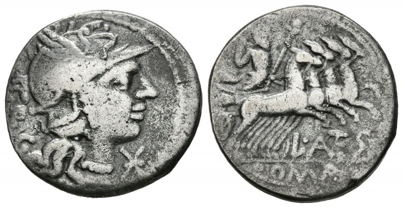 GENS ANTESTIA. Denario. (Ar. 2,64g/19mm). 136 a.C. Roma. (FFC 151; Crawford 238/...