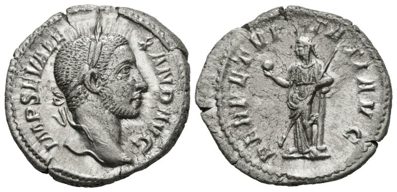 ALEJANDRO SEVERO. Denario. (Ar. 3,44g/21mm). 228-231 d.C. Roma. (RIC 208). Anv: ...