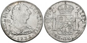 CARLOS III (1759-1788). 8 Reales. (Ar. 26,85g/39mm). 1778. México. FF. (Cal-2019-1117). EBC-. Limpiada.