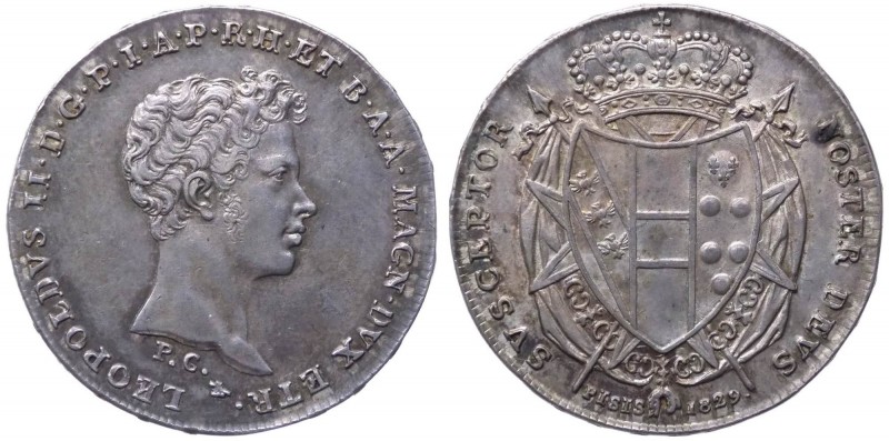 Firenze - Granducato di Toscana - Leopoldo II di Lorena (1824-1859) 1/2 Francesc...