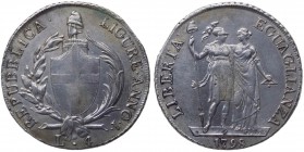 Genova - Repubblica Ligure (1798-1805) - 4 Lire 1798 Anno I - Gig. 14 - R - Ag gr. 16,65 
SPL+

Shipping only in Italy