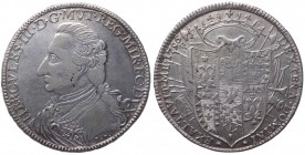 Modena - Ercole III (1780-1796) Tallero 1796 - MIR 855/2 - R - Ag gr. 27,96 
BB/SPL

Shipping only in Italy