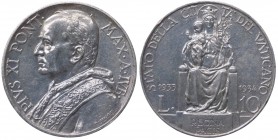 Città del Vaticano - Roma - Pio XI (Achille Ratti) 1929-1938 - 10 Lire 1933-1934 Anno IVB - Gig. 15 - Ag
qBB

Shipping only in Italy