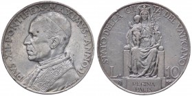 Città del Vaticano - Roma - Pio XII (Eugenio Pacelli) 1939-1958 - 10 Lire I° tipo 1939 Anno I - Gig. 127 - R - Ag
MB+

Shipping only in Italy