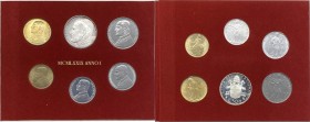 Città del Vaticano - Divisionale - Roma - Giovanni Paolo II (Karol Woityla) 1978-2005 - serie 1979 Anno I - composto da 6 valori - L 500 (Ag) - L 200 ...