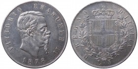 Vittorio Emanuele II (1861-1878) 5 Lire del II° tipo 1878 - Zecca di Roma - Gig. 53 - NC - Ag
FDC

Shipping only in Italy