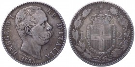 Umberto I (1878-1900) 2 Lire 1885 del I° tipo - Zecca di Roma - Gig. 29 - R - Ag
qBB

Shipping only in Italy