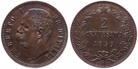 Umberto I (1878-1900) 2 Centesimi 1895 - Zecca di Roma - Gig. 53 - R - Cu 
qFDC

Shipping only in Italy