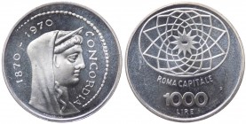 Monetazione in Lire (1946-2001) 1000 Lire 1970 "100&deg; Roma Capitale" - Gig. 1 - Ag
n.a.

Worldwide shipping