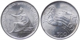 Monetazione in Lire (1946-2001) 500 Lire 1961 "Unità d'Italia" - Gig. 41 - Ag
FDC

Worldwide shipping