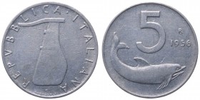 Monetazione in Lire (1946-2001) 5 Lire 1956 "Delfino" - Gig. 287 - R - It
BB/BB+

Worldwide shipping