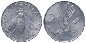 Monetazione in Lire (1946-2001) 2 Lire 1958 "Ulivo" - Gig. 334 - R2 MOLTO RARA - It
BB+

Worldwide shipping