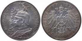 Antichi Stati Tedeschi - German States - Prussia - Moneta commemorativa - Willhelm II (1888-1918) 5 Marchi 1901 commemorativi del 200° anniversario de...