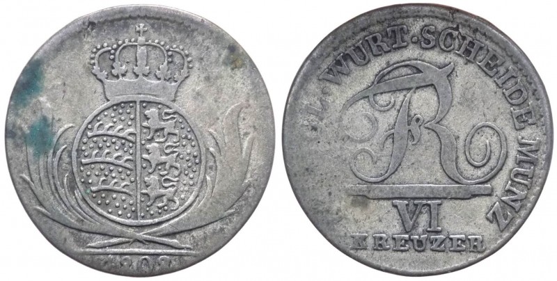 Antichi Stati Tedeschi - German States - Wurttemberg - Friedrich I (1806-1816) 6...