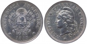 Argentina - Repubblica Argentina (dal 1816) 20 Centavos 1883 - KM 27 - Ag
SPL+

Shipping only in Italy