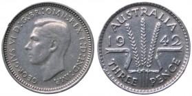 Australia - Giorgio VI (1936-1952) 3 Pence 1942 - KM 37 - Ag
SPL+

Shipping only in Italy