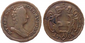 Austria - Maria Teresa (1740-1780) 1 Pfenning 1765 - KM 2001 - Cu
BB+

Shipping only in Italy