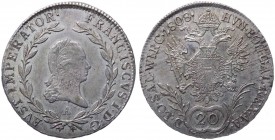 Austria - Franz I (1806-1835) 20 Kreuzer 1808 A - zecca di Vienna - KM 2141 - Ag
qBB

Shipping only in Italy