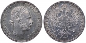 Austria - Franz Joseph I (1848-1916) 1 Florin 1883 - KM 2222 - Ag
SPL/qFDC

Shipping only in Italy