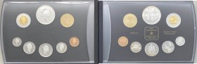Canada - Divisionale - Elisabetta II (dal 1952) serie 2002 - composto da 7 valori insieme con una medaglia commemorativa del Giubileo della Regina Eli...
