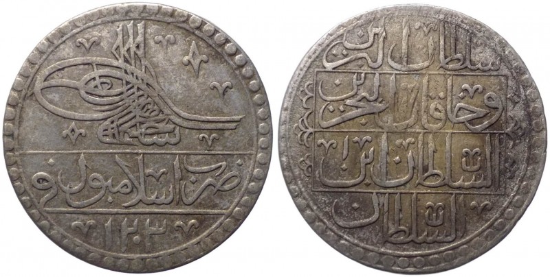 Turchia - Impero Ottomano - Selim III (1789-1807) Yuzluk ah 1203/1 - KM 507 - Ag...