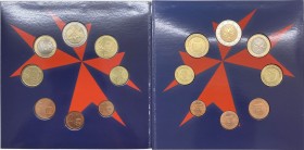 Malta - Repubblica di Malta (dal 1974) serie 2008 - composta da 8 valori - Euro 2 - Euro 1 - Cent 50 - Cent 20 - Cent 10 - Cent 5 - Cent 2 - Cent 1
F...