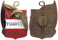 Tema militare - Spilla dell'8 Battaglione Cividale con il motto "Fuarce Cividat" - AE con decorazione smaltata gr. 8,02 Ø mm 31x21 
FDC

Worldwide ...