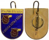 Tema militare - Spilla del Battaglione Alpini "Susa" - AE con decorazione smaltata gr. 4,58 Ø mm 17 
FDC

Worldwide shipping