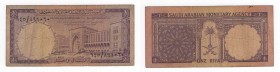 Arabia Saudita - Agenzia Monetaria dell'Arabia Saudita - 1 Riyal 1968 - P11 - Pieghe 
n.a.

Worldwide shipping