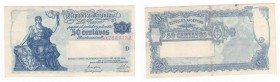 Argentina - Repubblica Argentina - 50 Centavos 1942-1948 - N°50,720,373D - P250 - Pieghe 
n.a.

Shipping only in Italy