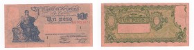Argentina - Repubblica Argentina - 1 Peso 1935-1948 - "Liberty - Progreso" - N°89,103,867I - P251c - Pieghe / Macchie / Fori 
n.a.

Shipping only i...