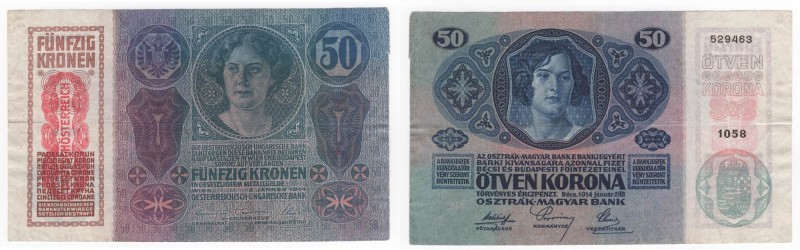 Austria - Repubblica dell'Austria tedesca (1918-1919) - 50 kronen - emissione de...