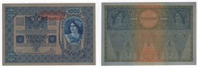 Austria - Impero Austro-Ungarico (1867-1919) 1000 Kronen 1919 (old 1902) "Deutschosterreich" - Timbro Orizzontale - N°89685 - P60
n.a.

Shipping on...