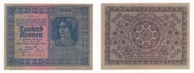 Austria - Impero Austro-Ungarico (1867-1919) 1000 Kronen 1922 "Maiden" - N°066709 - P78
n.a.

Shipping only in Italy