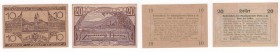 Austria - Lotto n.2 esemplari di Notgeld (banconota di emergenza) - 10 Heller 1920 Stein an der Donau - 20 Heller 1920 Stein an der Donau
n.a.

Shi...
