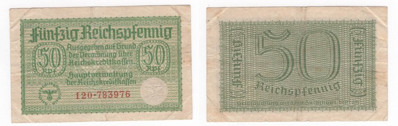 Germania - Terzo Reich (1933-1945) - 50 reichspfennig- emissione del 1940-1945 -...