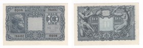Regno d'Italia (1861-1943) - Luogotenenza - Biglietto di Stato - 10 Lire "Giove" - N&deg;764482 - Bolaffi/Simoneschi/Giovinco - 23/11/1944 - Crapanzan...