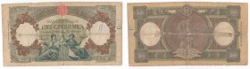 Repubblica Italiana - Biglietto di Banca - 5000 lire tipo "Repubbliche Marinare" - emissione del 04.05.1958 - N&deg;serie D 803 0430- Firme: Menichell...