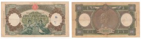 Repubblica Italiana - Biglietto di Banca - 5000 lire tipo "Repubbliche Marinare" - emissione del 23-03-1961 - N&deg;serie F 1057 1007 - Firme: Carli,R...