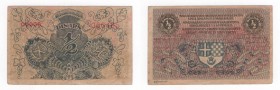 Jugoslavia - Ministero delle Finanze del Regno della Serbia/Croazia/Slovenia - 1/2 Dinar 1919 "Arms" - P11 - Pieghe / Macchie
n.a.

Shipping only i...
