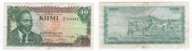 Kenya - Banca Centrale del Kenya - 10 Shillings 1978 "President MJ Kenyatta" - N°318043 - P16 - Pieghe / Macchie
n.a.

Worldwide shipping