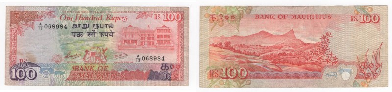 Mauritius - Repubblica delle Mauritius (dal 1992) - 100 rupie - emissione del 19...