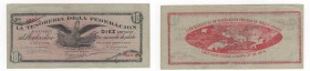 Messico - La Tesoreria della Federazione - 10 Centavos 1914 - PS#0642 - Strappi / Pieghe 
n.a.

Shipping only in Italy